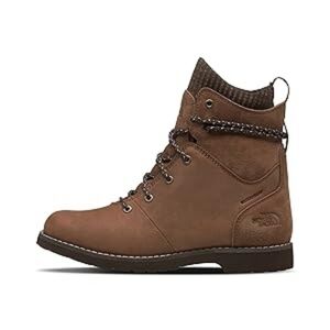 The North Face Tan Lace-Up Boots